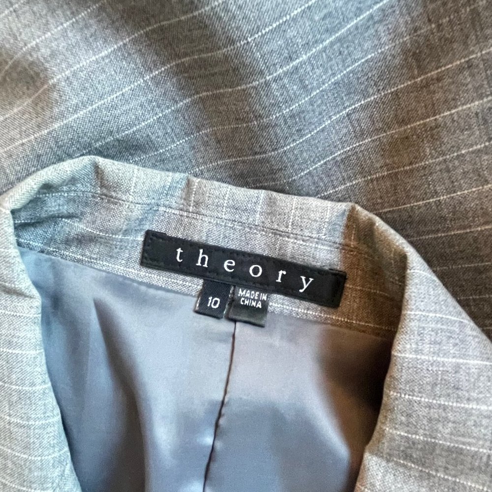 Theory suit set (blazer/jacket and skirt)